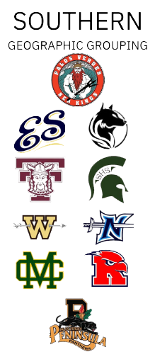 Southern Geographic Grouping (Graphic by Aaron Propst)